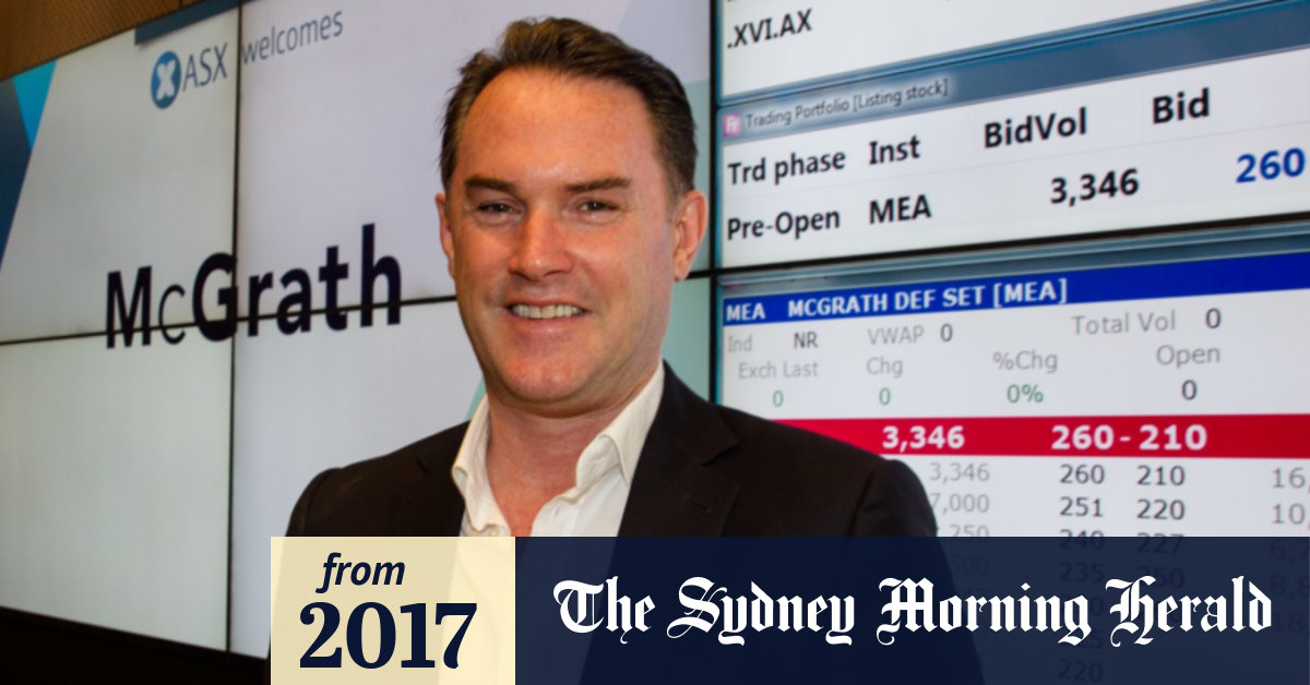 McGrath shares savaged after company issues downgrade